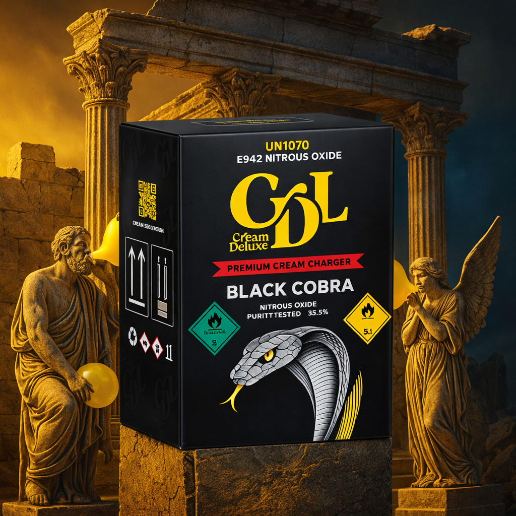Cream Deluxe Black Cobra 666 g (Pack 6) – Potencia y uso culinario