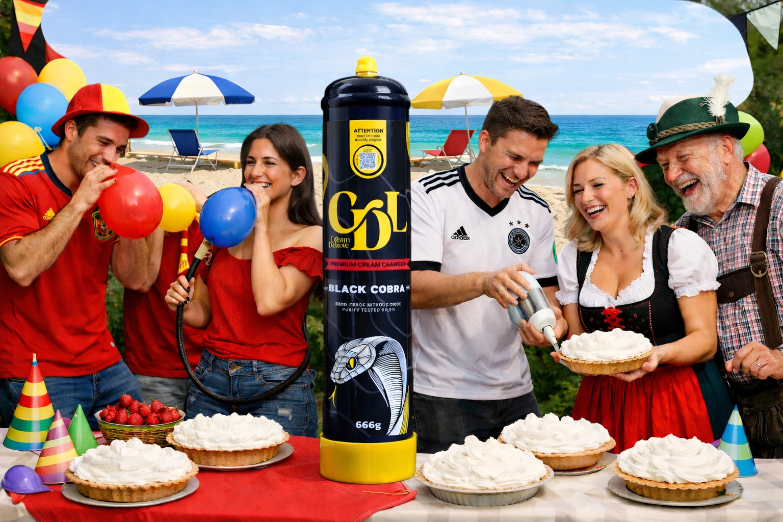 N₂O Kartuschen in Spanien kaufen – für professionelle Gastronomie & Events