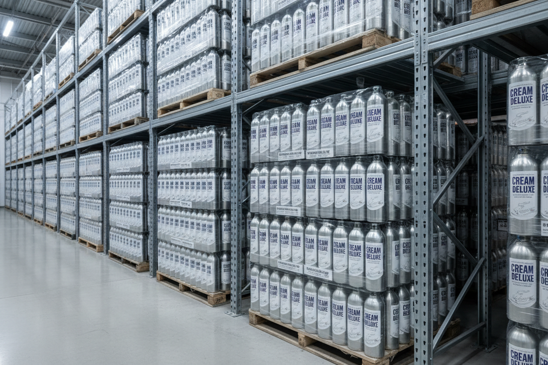 Comprar bombonas N2O en Madrid barato con entrega hoy (Cream Deluxe y stock real)