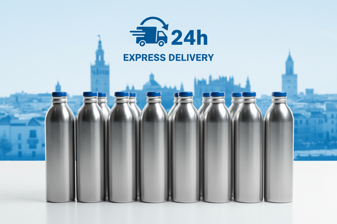 Comprar bombonas de óxido nitroso en Sevilla al mejor precio con entrega urgente 24h