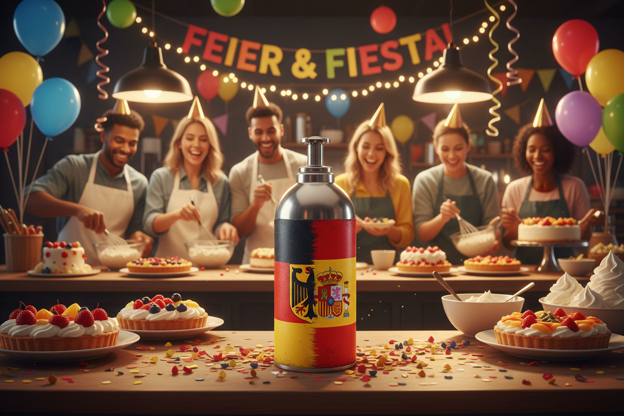 Wo kann man N₂O-Kartuschen in Madrid kaufen? 24h Lieferung für Gastro & Nightlife