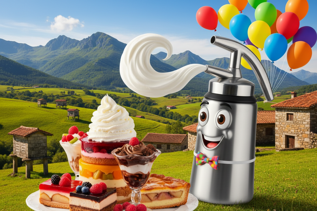 Dónde comprar bombonas Cream Deluxe en Asturias (Oviedo, Gijón y Avilés) | Envío rápido