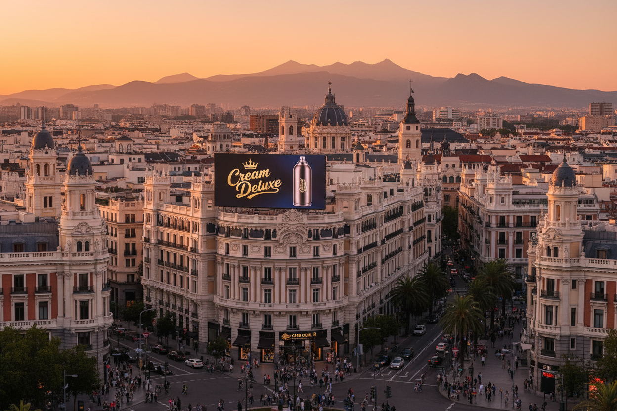Bombonas Cream Deluxe en Madrid
