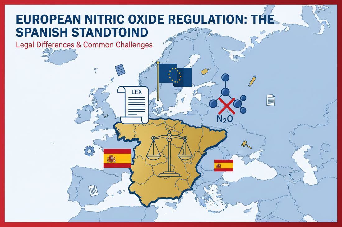 Regulación del gas de la risa en Europa en 2026: diferencias legales con España