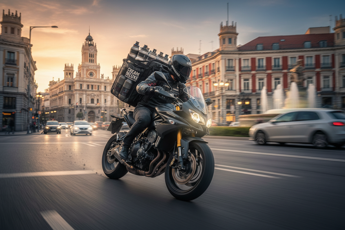 Comprar óxido nitroso en Madrid urgente (Cream Deluxe) con entrega hoy en pocas horas