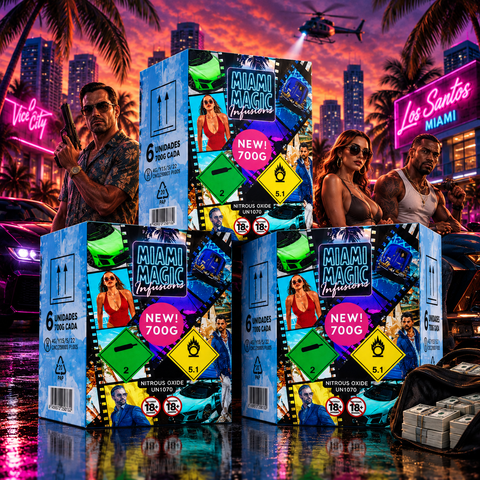 Miami Magic 700 g Pack 18 Botellas | 3 Cajas