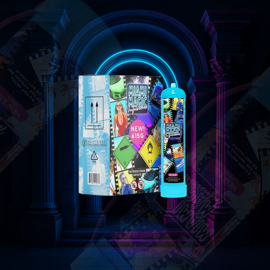 🌴 Miami Magic Infusions 700 g – Pack de 6 unidades – Uso exclusivo culinario