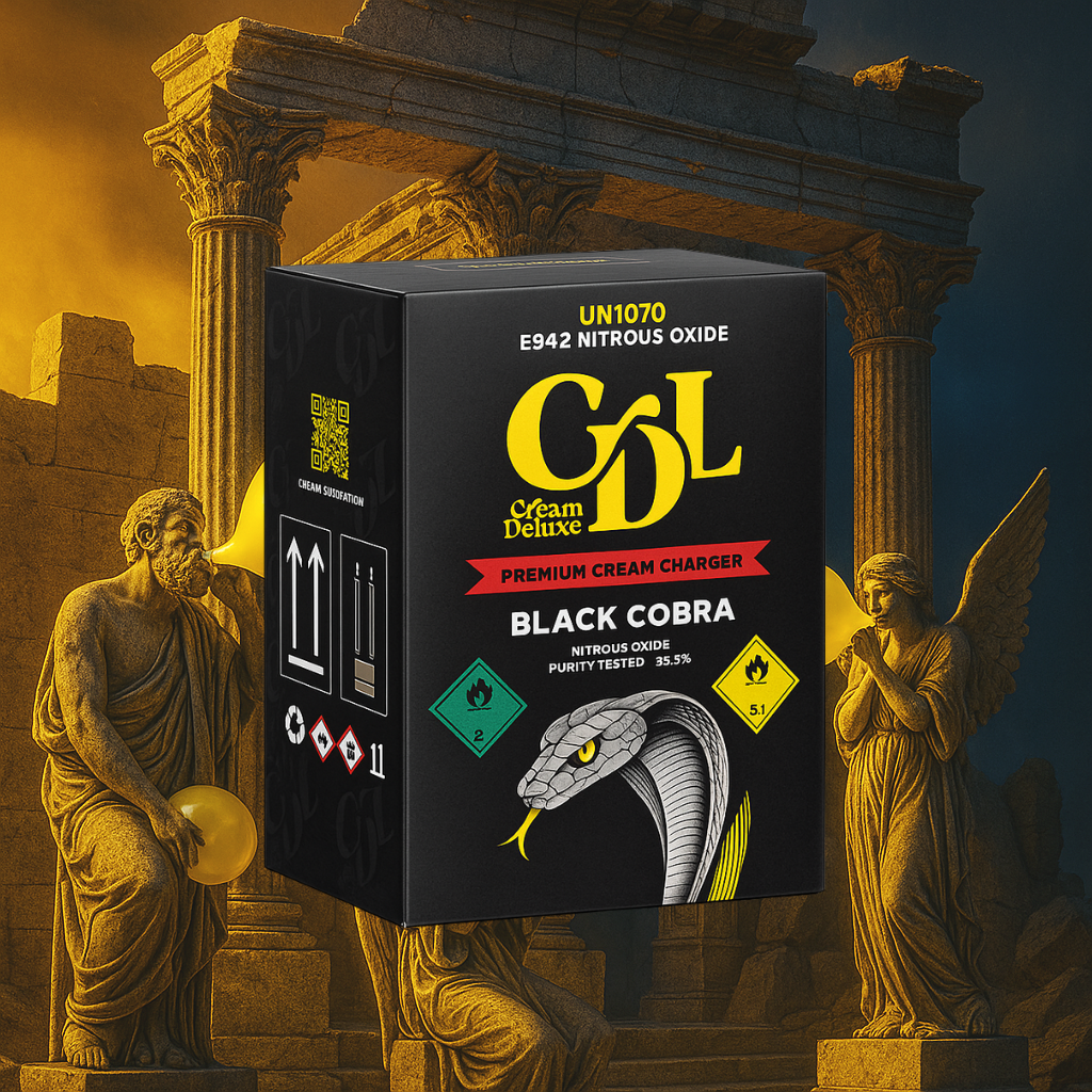 Cream Deluxe Black Cobra 666 g (Pack 6) – Potencia y uso culinario pro