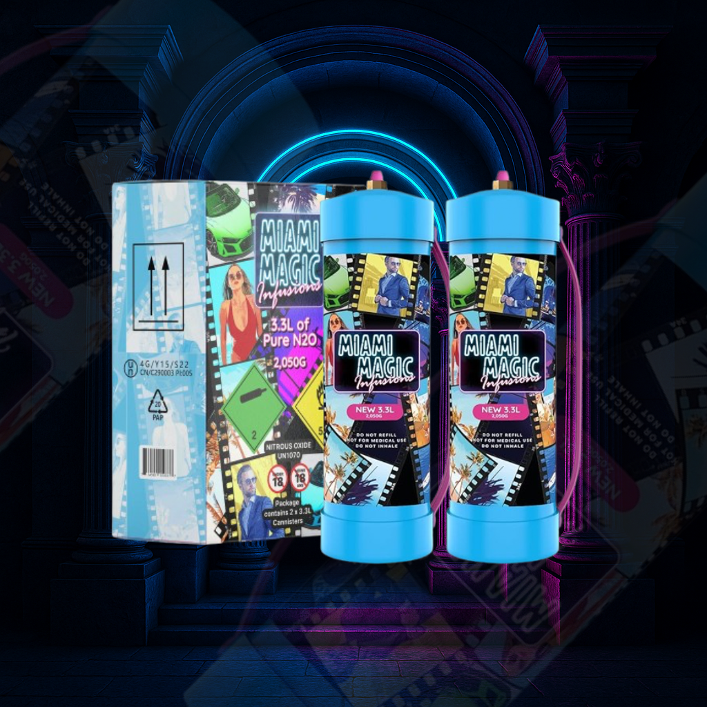 🌴 Miami Magic Infusions 700 g – 6er-Packung – Nur für kulinarische Zwe – Pic al mayor